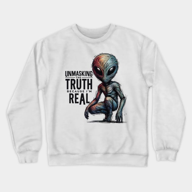 Conspiracy Theories : The Truth is Out There Crewneck Sweatshirt by aswIDN